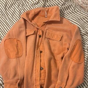 Women's Freepeople Cozy Coral Shacket Jacket